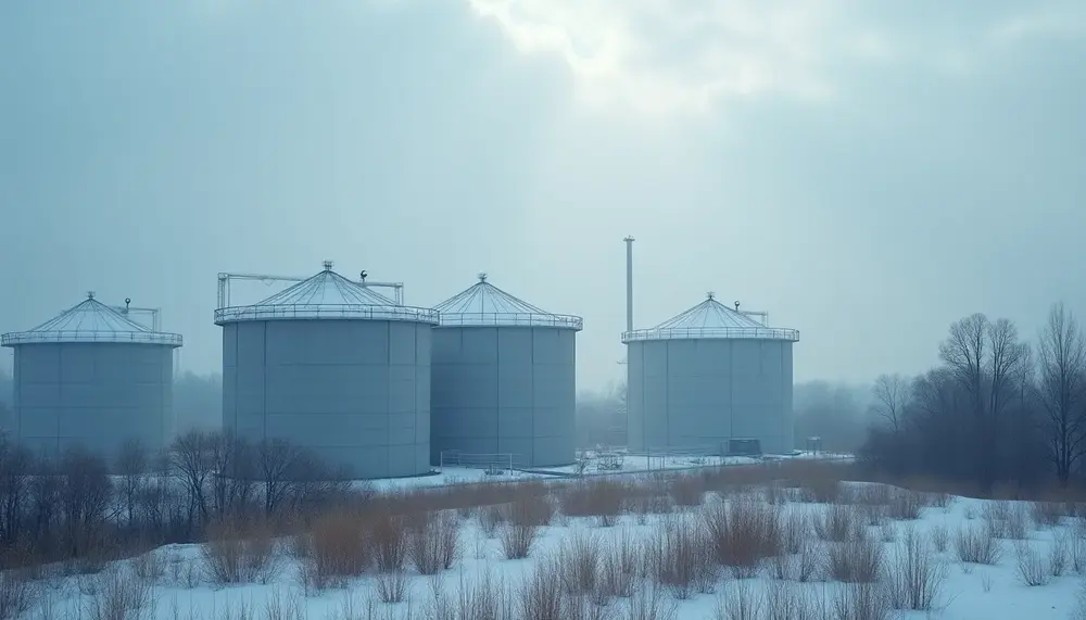 Gasspeicher in Deutschland auf historischem Tiefstand: Preise sinken, Wintergefahr steigt
