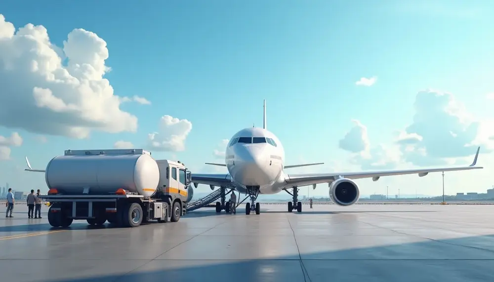 Kerosinversorgung in Deutschland gesichert, Luftfahrtbranche fordert Krisenplan