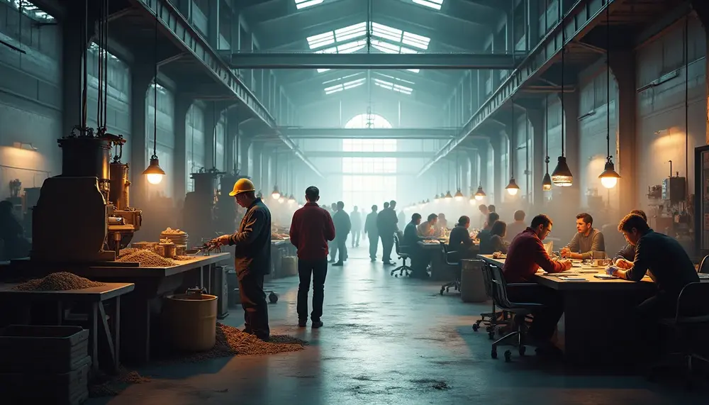 Krise am Arbeitsmarkt: Rückgang der Erwerbstätigen trifft Industrie, öffentlicher Sektor wächst