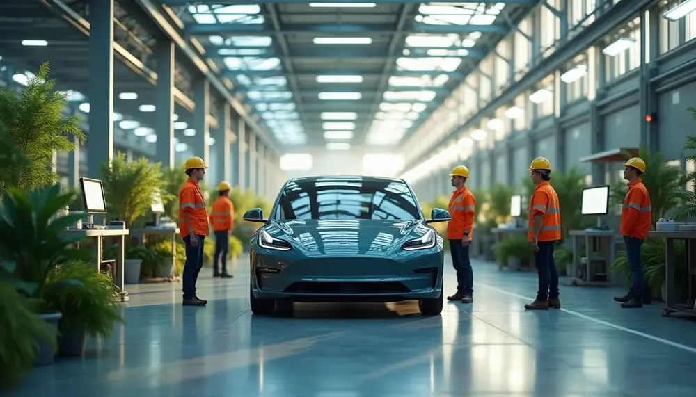 Machtkampf um Tesla-Werk in Grünheide: IG Metall fordert bessere Arbeitsbedingungen