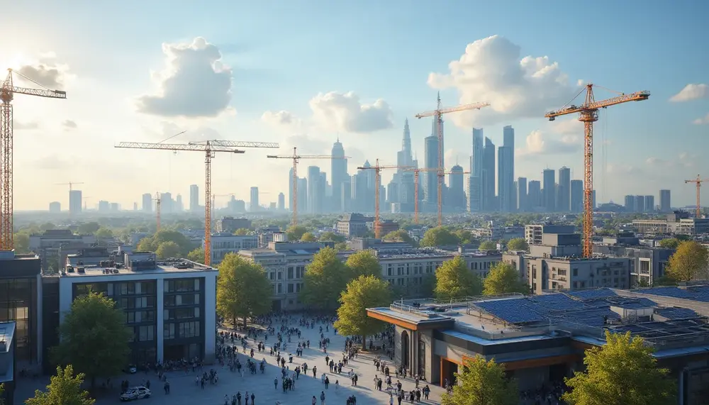Produktivität, Wiederaufbau, Solarboom: Aktuelle Wirtschaftstrends und Herausforderungen in Deutschland