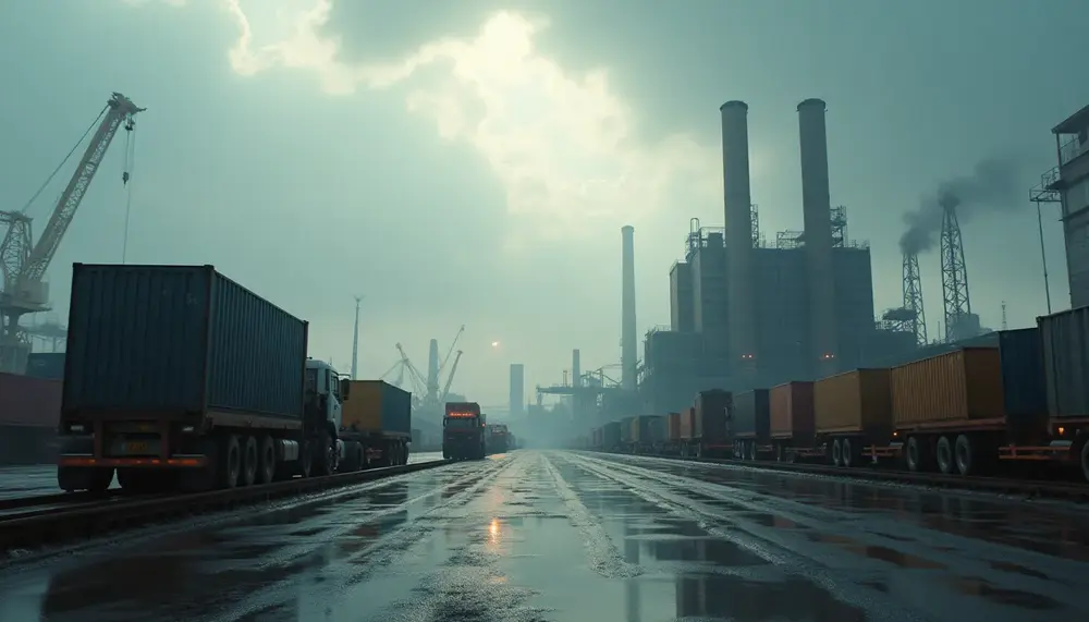 Russlands Wirtschaft unter Druck: Uralwagonsawod und Gazprom kämpfen mit Verlusten