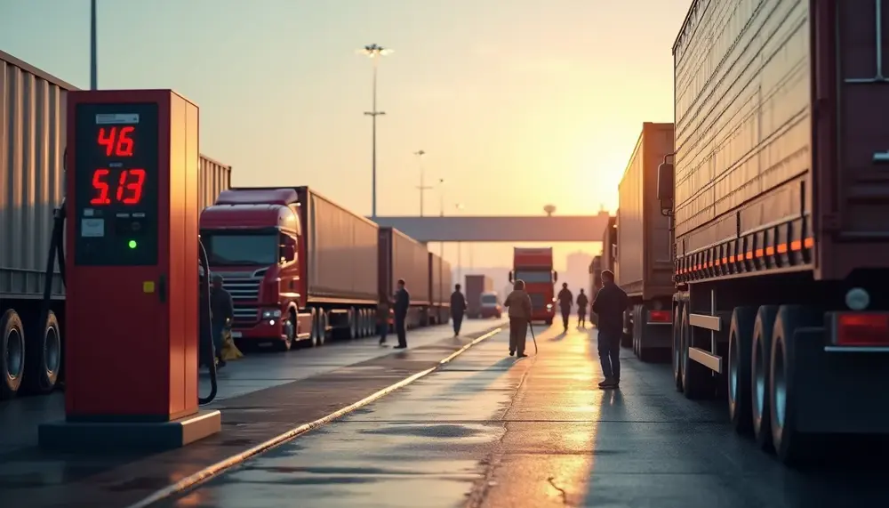 Wirtschaftsupdate: Produktion sinkt, hohe Spritpreise belasten Transportunternehmer